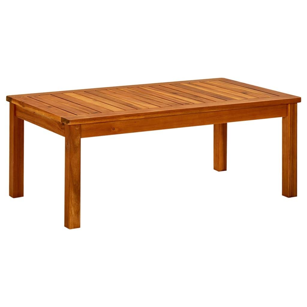 Sofabord til haven 90x50x36 cm massivt akacietræ