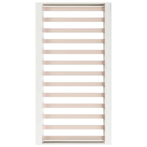Sengeramme 120x190 cm Small Double massivt træ hvid