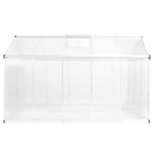 Drivhus 302x190x195 cm 11,19 m³ aluminium