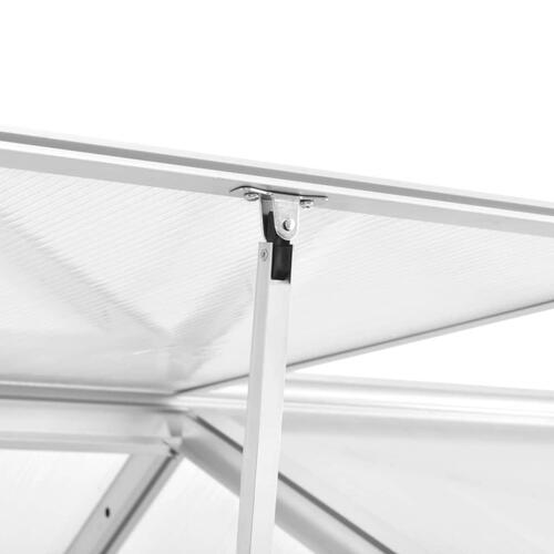 Drivhus 362x190x195 cm 13,41 m³ aluminium