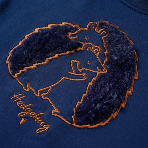 Sweatshirt til børn str. 92 marineblå