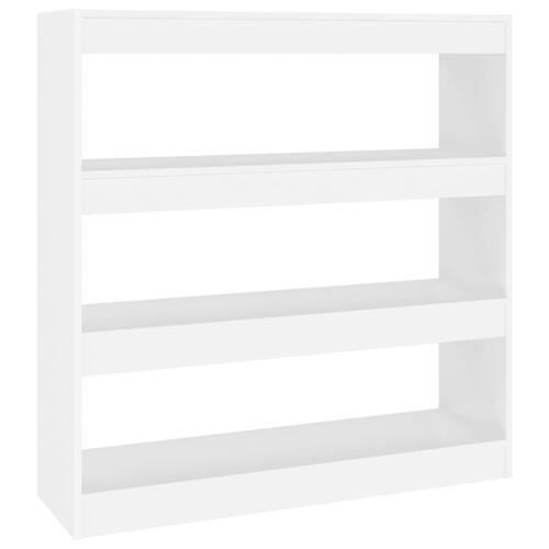 Bogreol/rumdeler 100x30x103 cm hvid