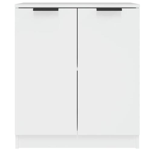 Skænk 60x30x70 cm konstrueret træ hvid