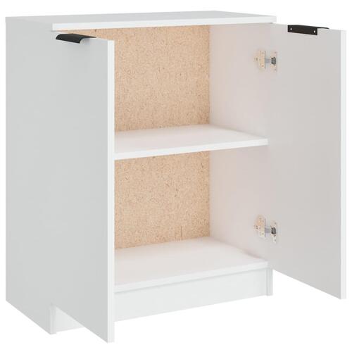 Skænk 60x30x70 cm konstrueret træ hvid
