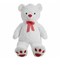 Bjørnebamse Pretty Hvid 40 cm