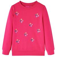 Sweatshirt til børn str. 128 pink