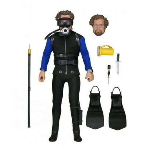 Action Figurer Neca Jaws Hooper Shark Cage Moderne