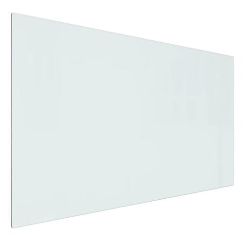 Glasplade til pejs 100x60 cm rektangulær