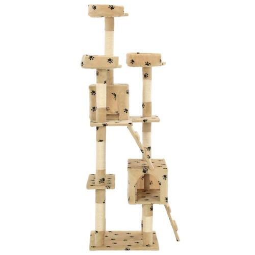 Kradsetræ til katte med sisal 170 cm poteprint beige