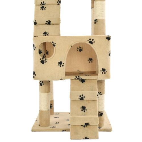 Kradsetræ til katte med sisal 170 cm poteprint beige