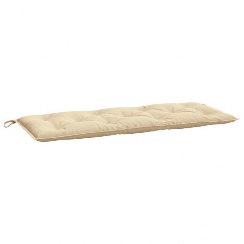 Havebænkhynder 2 stk. 120 x 50 x 7 cm - beige