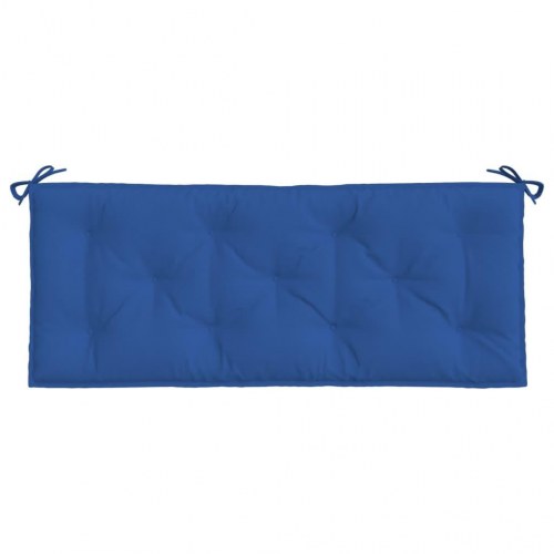 Hyndesæt til havebænk 2 dele 120 x 50 x 7 cm - blå