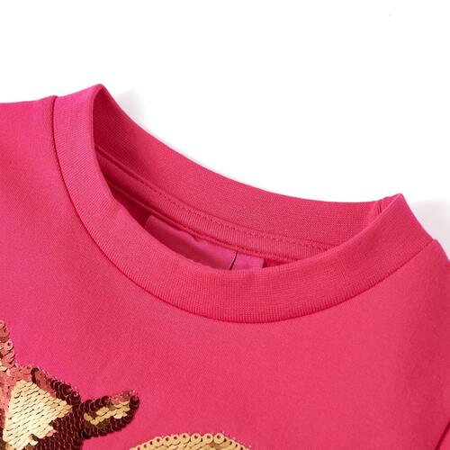 Sweatshirt til børn str. 116 pink