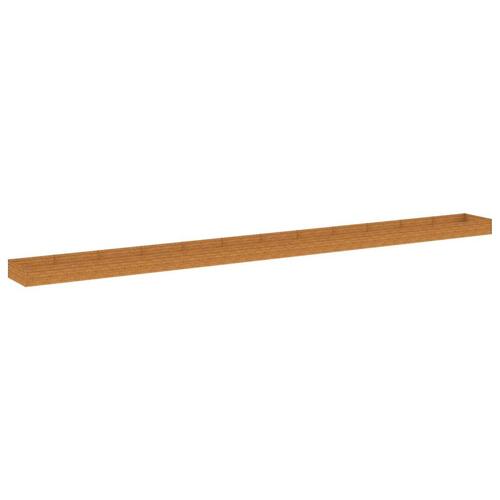 Højbed 1150x100x36 cm cortenstål
