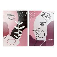 Maleri Eye Abstrakt 80 x 3 x 120 cm Skandinavisk (2 enheder)