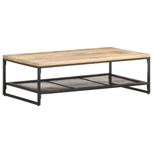 Sofabord 110x60x35 cm massivt mangotræ