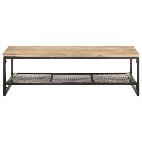Sofabord 110x60x35 cm massivt mangotræ
