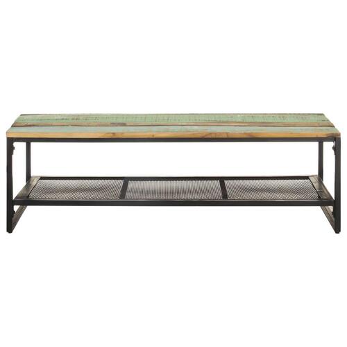 Sofabord 110x60x35 cm massivt genbrugstræ