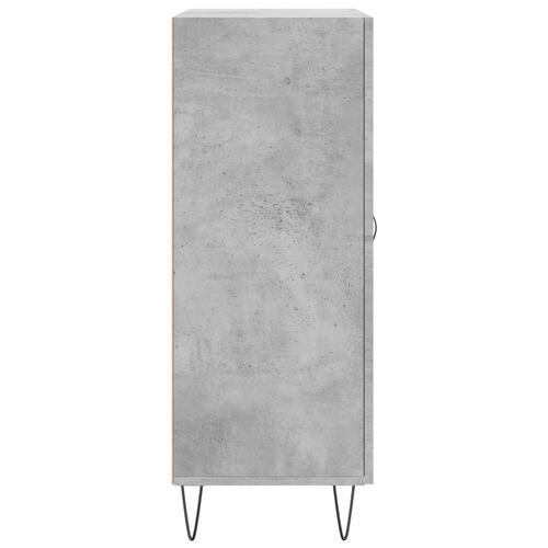 Skænk 69,5x34x90 cm konstrueret træ betongrå