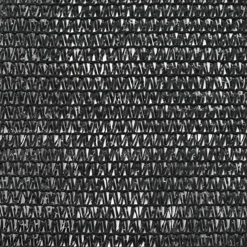 Tennisskærm HDPE 1x50 m sort
