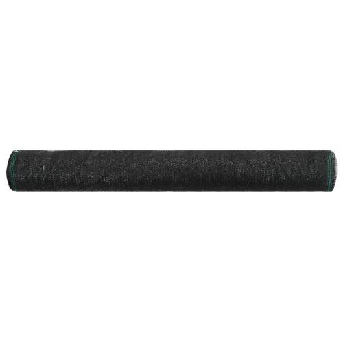 Tennisskærm HDPE 1 x 100 m sort