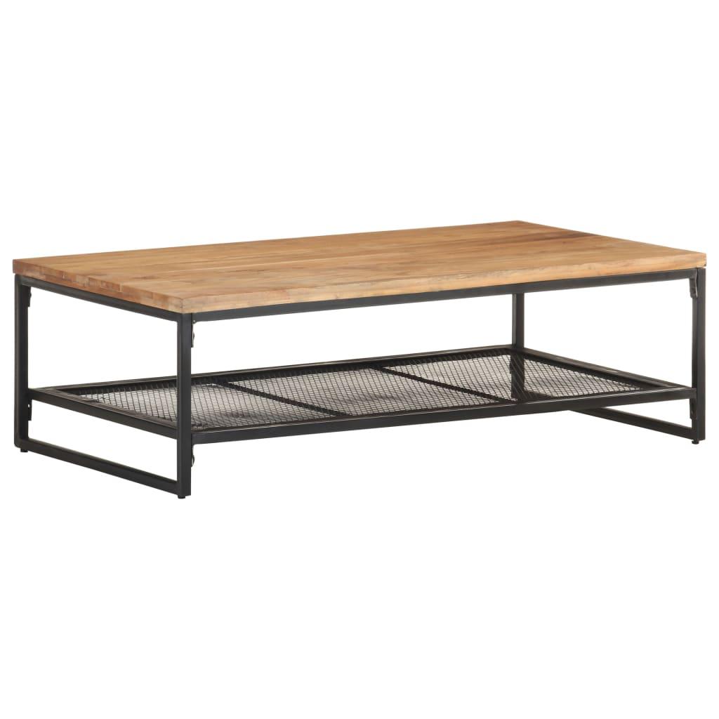 Sofabord 110x60x35 cm massivt akacietræ