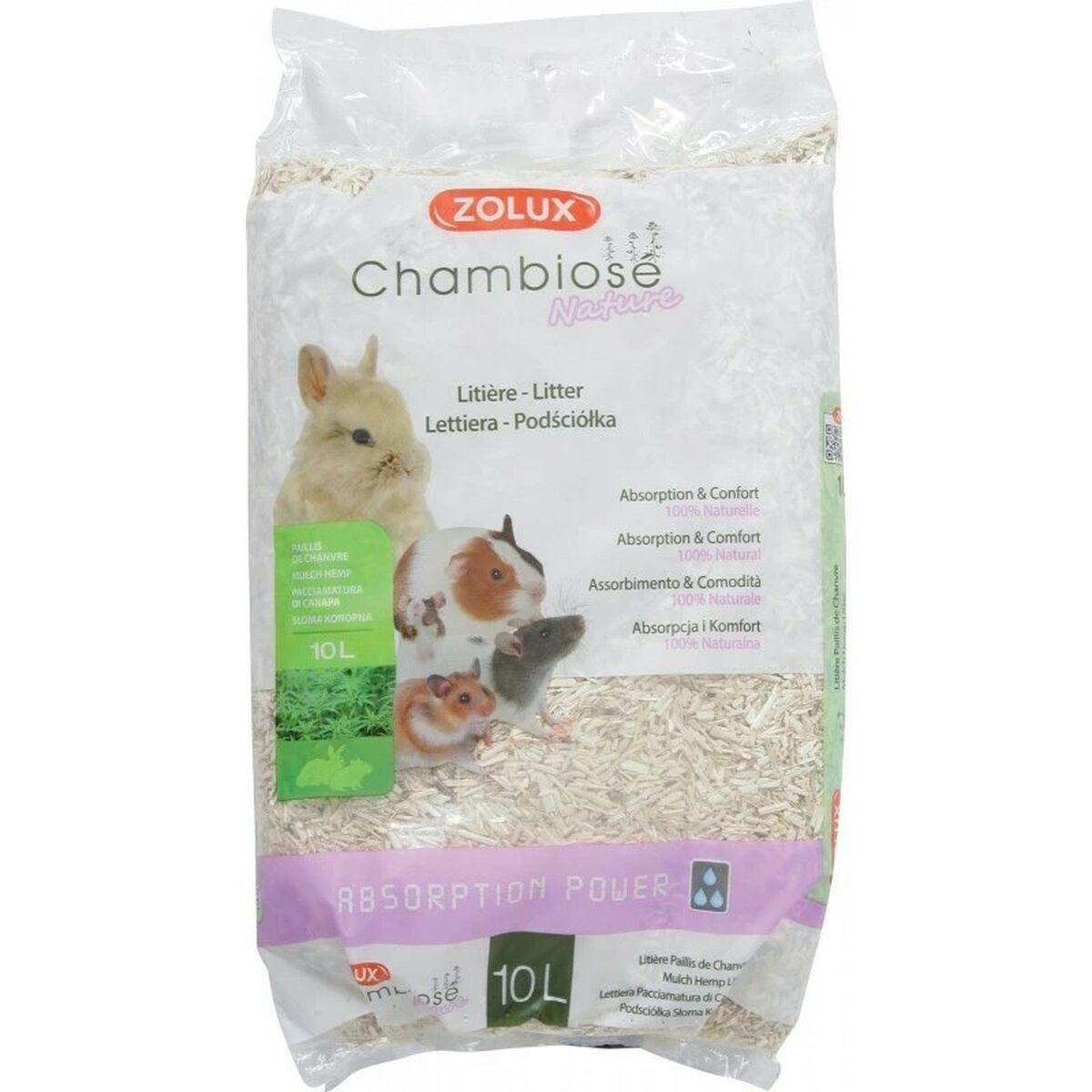 Zolux Chambiose Nature strøelse til kanin og gnavere - 10 l