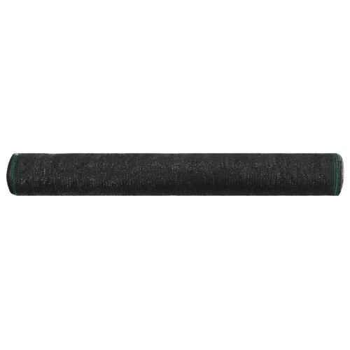 Tennisskærm HDPE 1,2 x 100 m sort