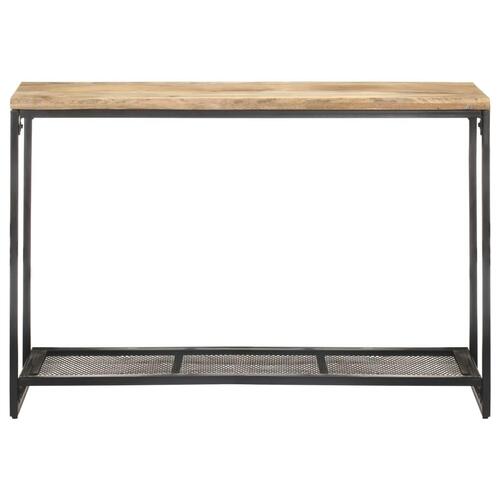 Konsolbord 110x35x75 cm massivt mangotræ