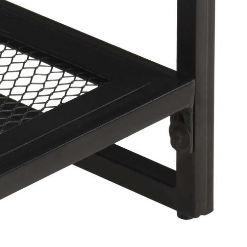 Konsolbord 110x35x75 cm massivt genbrugstræ