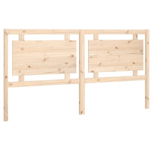 Sengegærde i massivt fyrretræ - 185,5 × 4 × 100 cm