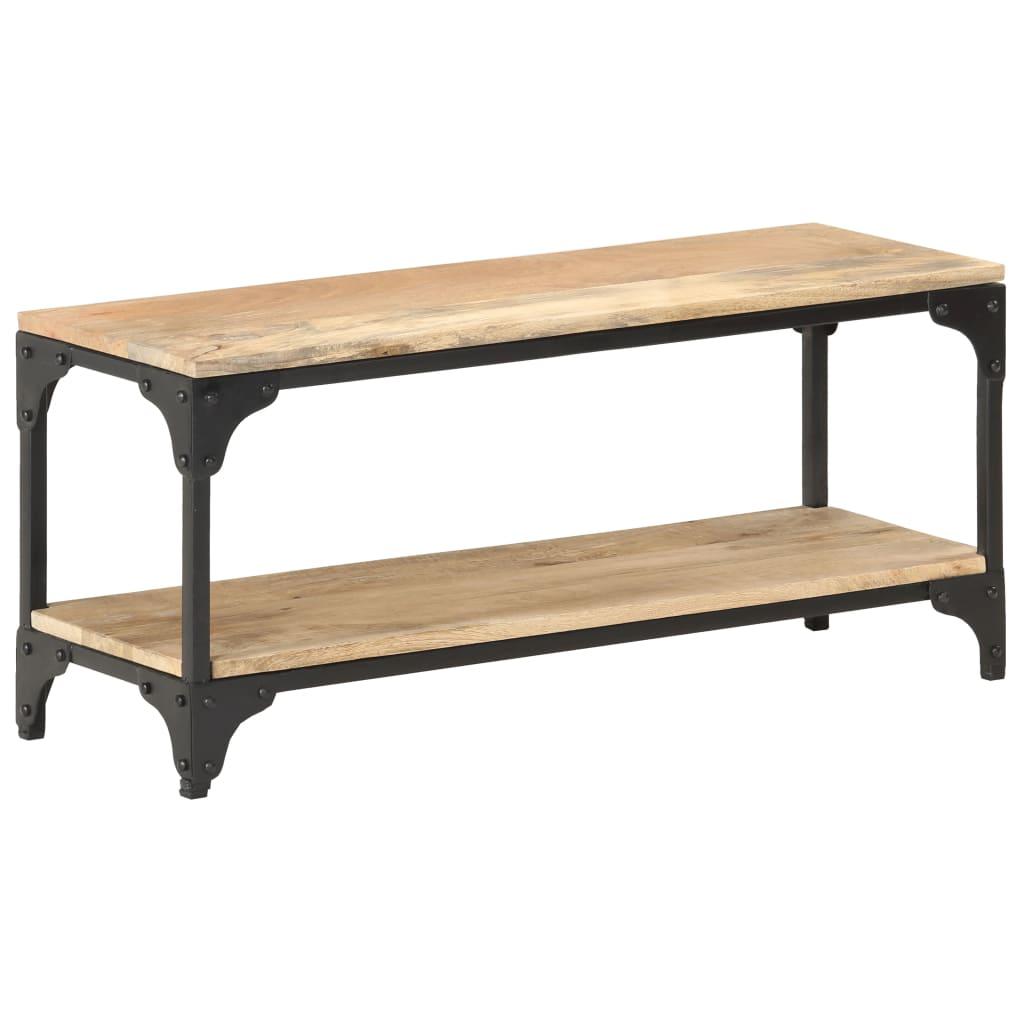 Sofabord 90x30x40 cm massivt mangotræ