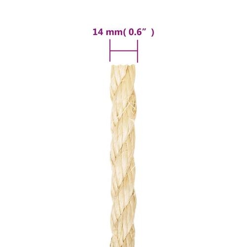 Reb 100 % sisal 14 mm 25 m