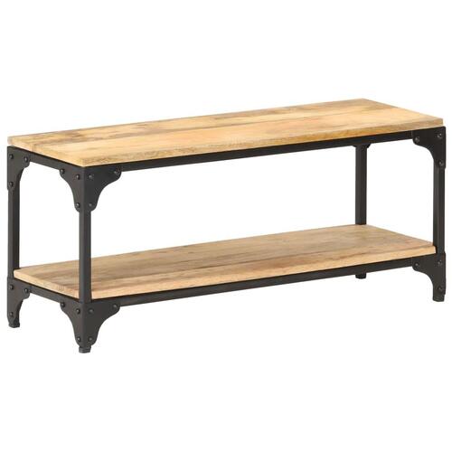 Sofabord 90x30x40 cm massivt mangotræ