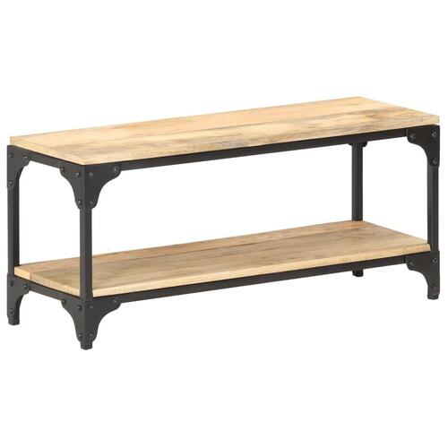 Sofabord 90x30x40 cm massivt mangotræ