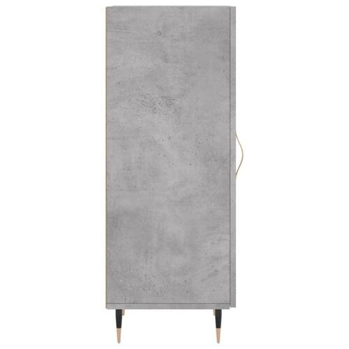 Skænk 34,5x34x90 cm konstrueret træ betongrå