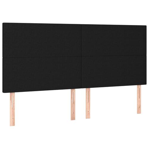 Sengeramme uden madras 180x200 cm stof sort