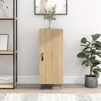 Skænk 34,5x34x90 cm konstrueret træ sonoma-eg