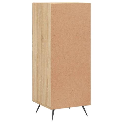 Skænk 34,5x34x90 cm konstrueret træ sonoma-eg