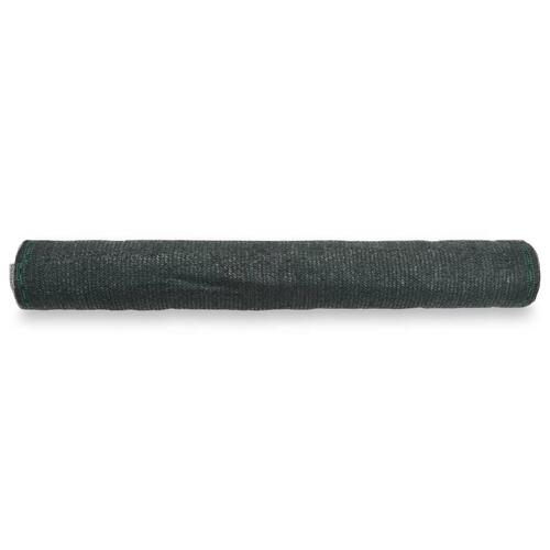 Tennisskærm HDPE 1 x 25 m grøn