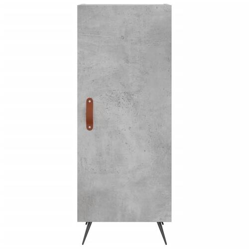 Skænk 34,5x34x90 cm konstrueret træ betongrå