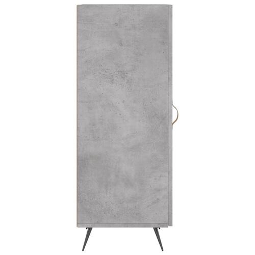 Skænk 34,5x34x90 cm konstrueret træ betongrå