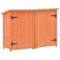 Opbevaringsskur til haven 120x50x91 cm træ