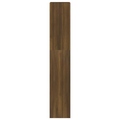 Bogreol/rumdeler 40x30x166 cm brun egetræ