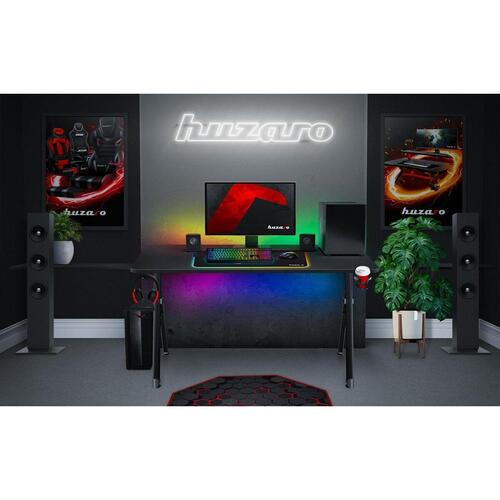 Skrivebord Huzaro HZ-Hero 2.8 Sort 140 x 60 cm