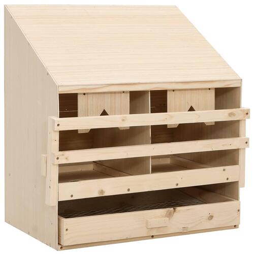 Rugekasse 2 rum 63 x 40 x 65 cm massivt fyrretræ