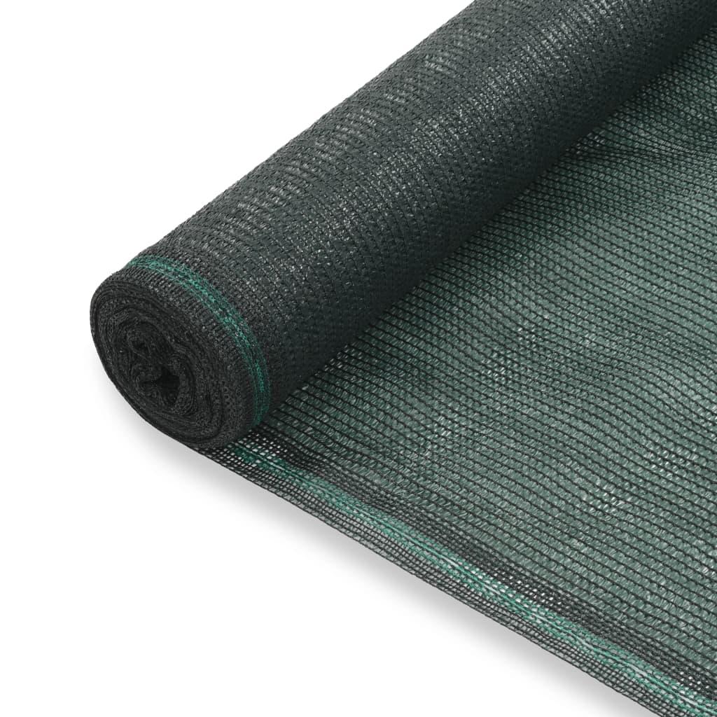 Tennisskærm HDPE 1,8 x 50 m grøn