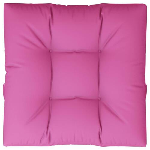 Pallehynde 70x70x12 cm stof pink