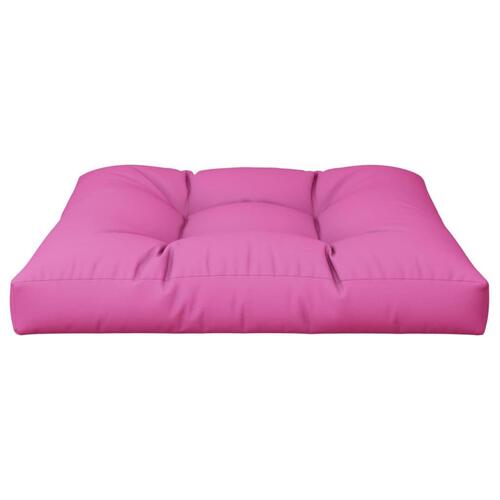 Pallehynde 70x70x12 cm stof pink
