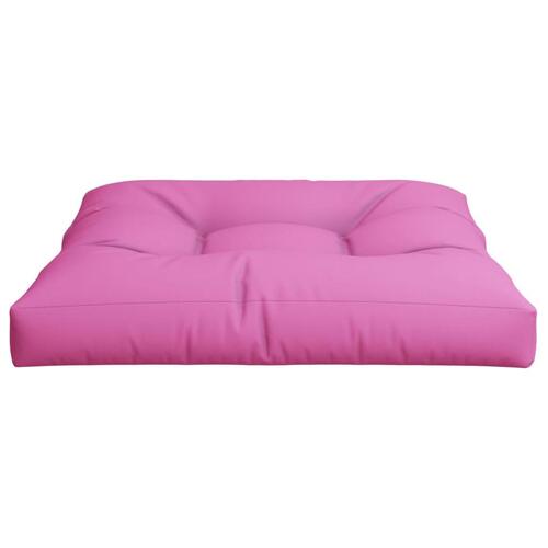 Pallehynde 70x70x12 cm stof pink